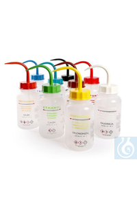 Spritzflaschen weithals 500 ml, LDPE, Ø 75 x H 225 mm, Aufdruck METHANOL Spritzflaschen weithals...